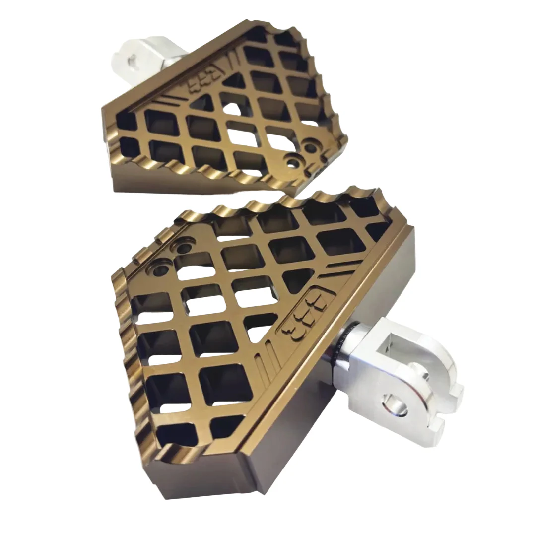 442 PARTS - Mini Floorboard BRONZE avec sliders - Toutes Harley-Davidson