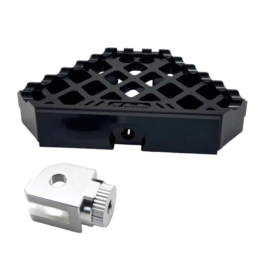442 PARTS - Mini Floorboard NOIR avec sliders - Toutes Harley-Davidson - Image 3