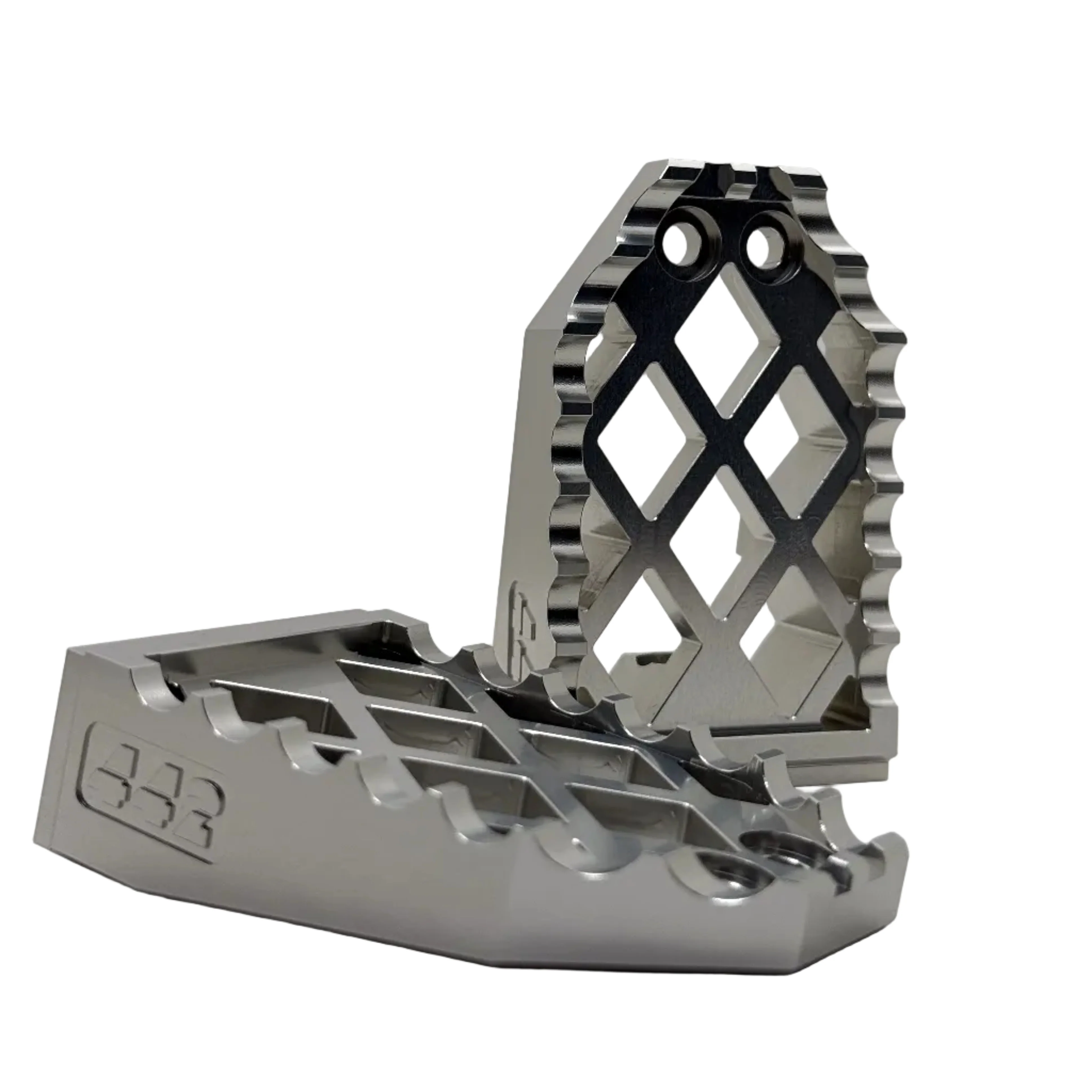 442 PARTS - Repose-pieds ALU avec sliders - Toutes Harley-Davidson - Image 3
