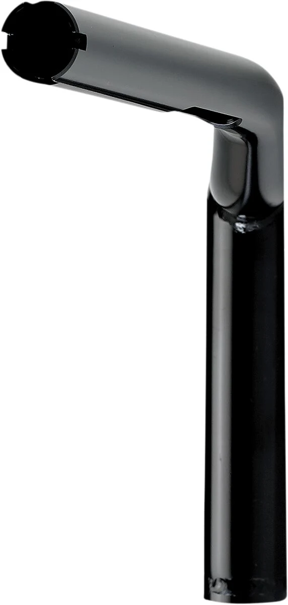BILTWELL T-Bar Tyson 8 pouce droit - Noir / Chrome - Image 4