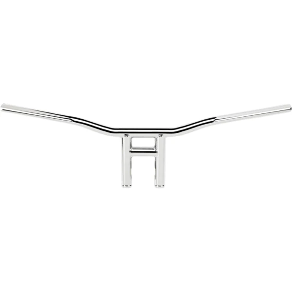 BILTWELL T-Bar Tyson 8 pouce droit - Noir / Chrome - Image 5