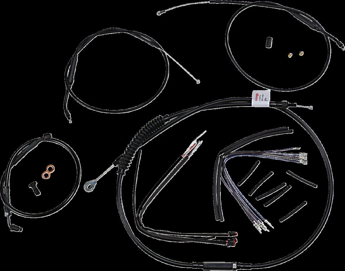BURLY BRAND Kit câble pour Sportster avec ABS - double disque - 12 pouces