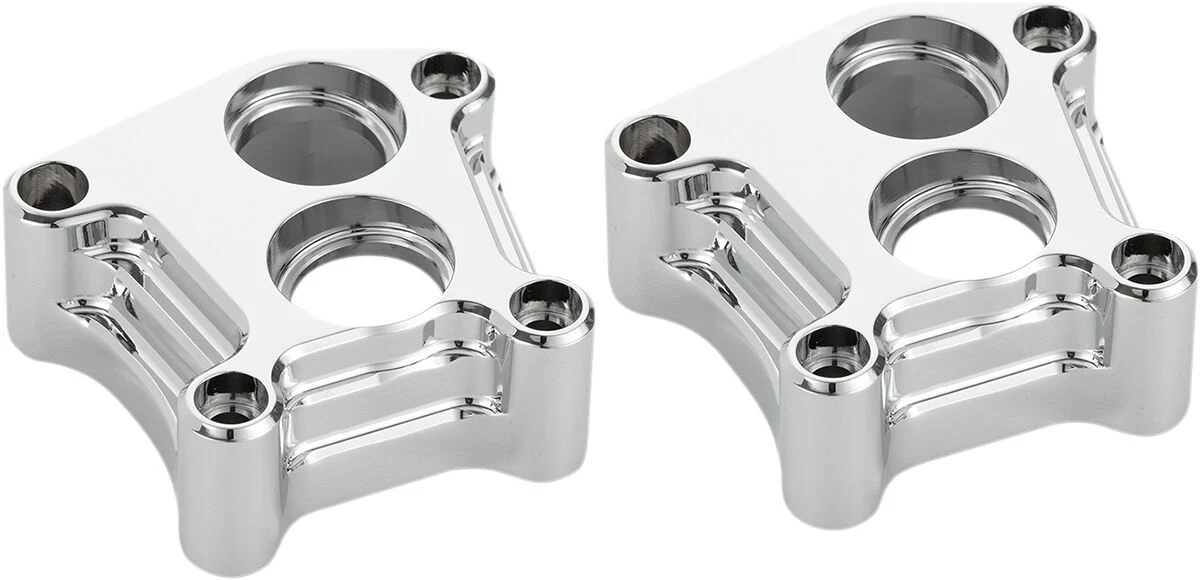 ARLEN NESS Caches pour blocs-poussoirs Chrome 10-Gauge Twin Cam 99-17