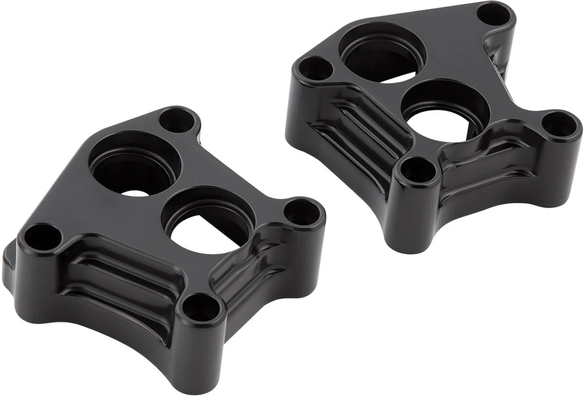 ARLEN NESS Caches pour blocs-poussoirs Noir 10-Gauge Twin Cam 99-17