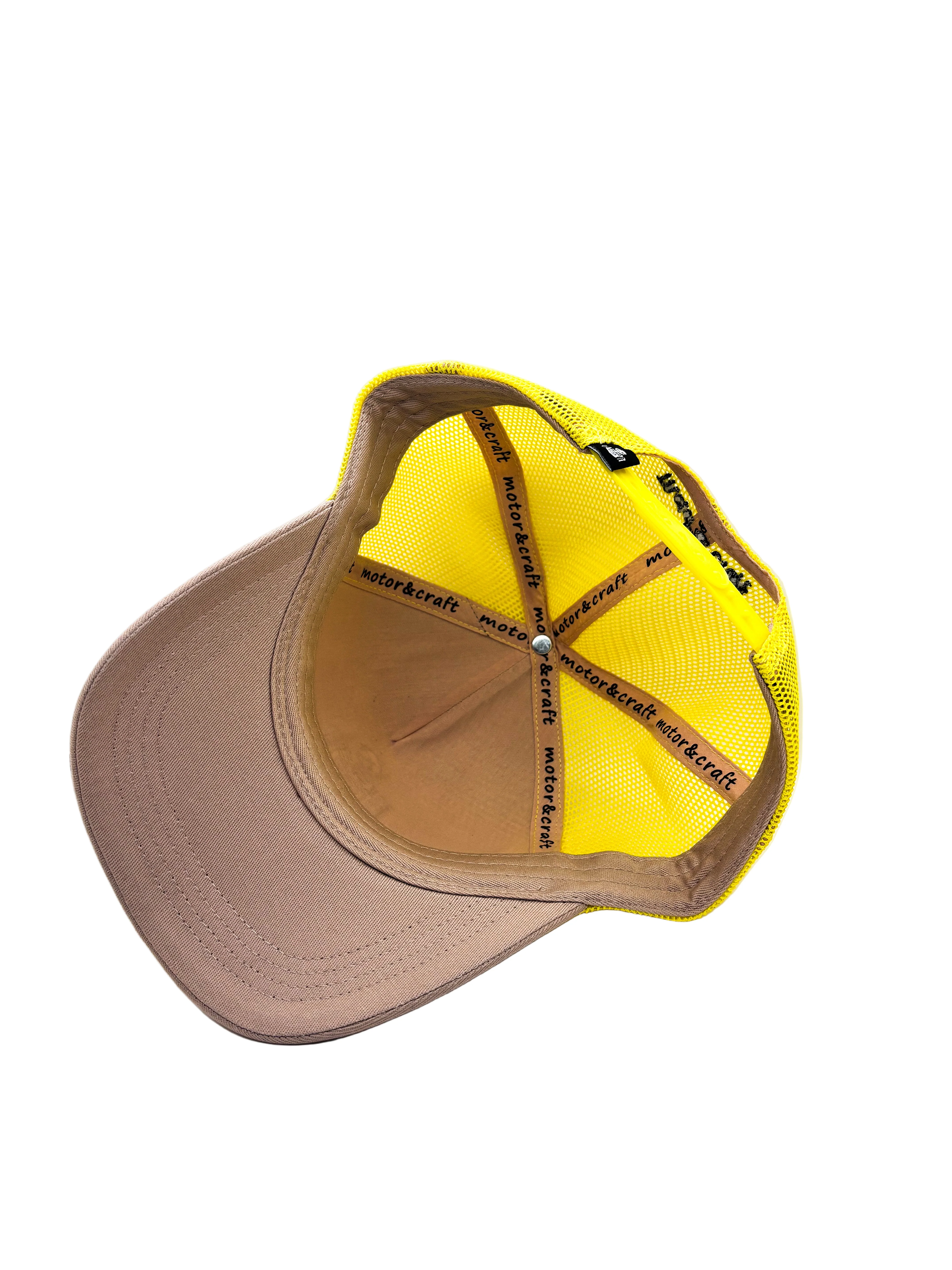 CASQUETTE TRUCKER JAUNE 442 Motor & Craft - Image 3