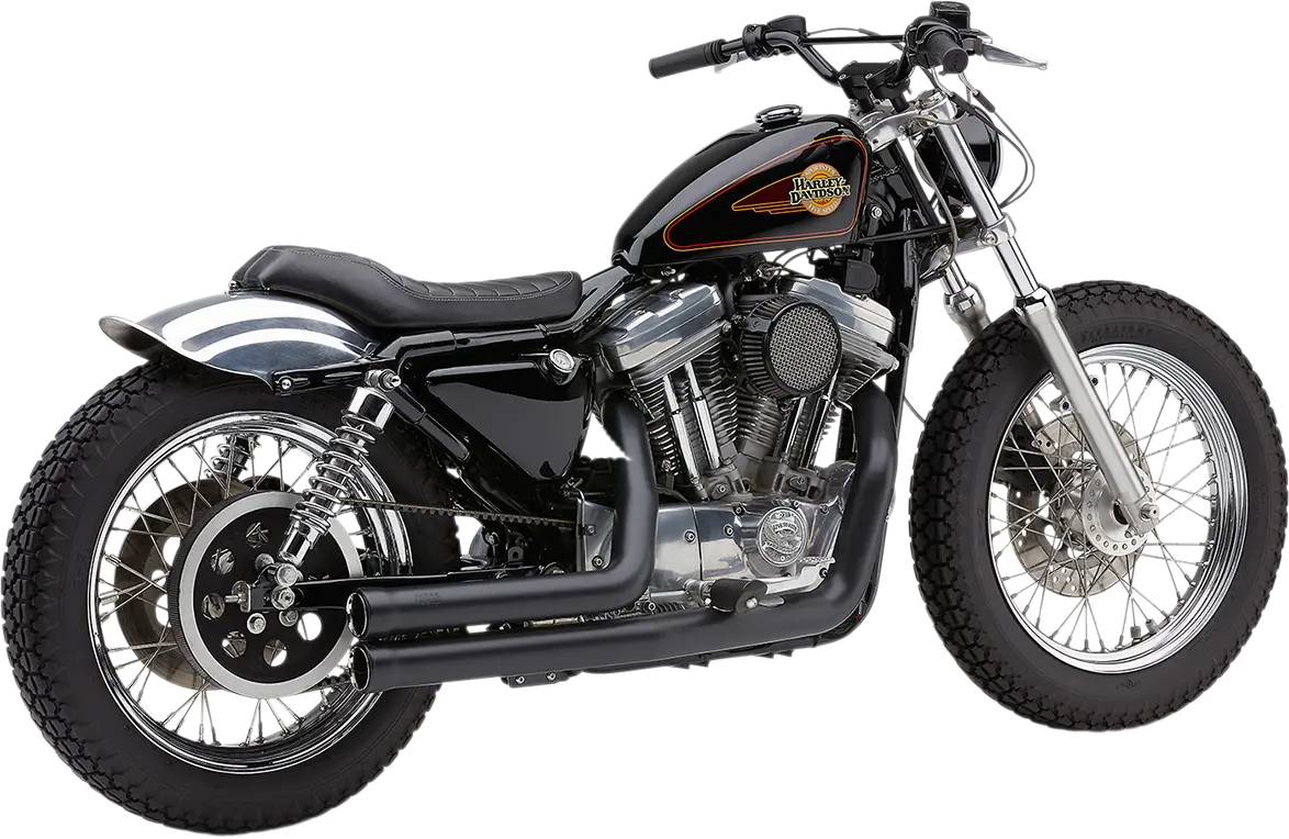COBRA - Echappement Speedster 909 - Sportster 86-03 -Noir ou chrome - Image 2