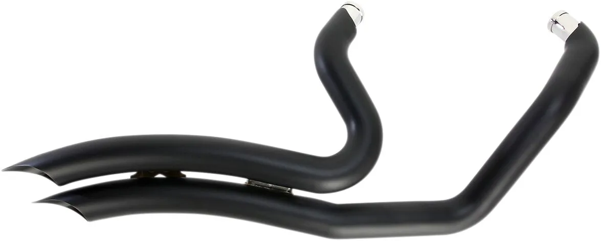 COBRA - Echappement Speedster short swept - Sportster 14-22 - Noir ou chrome - Image 2