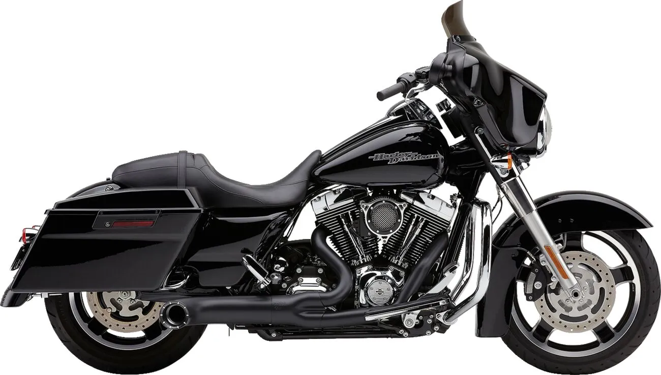 COBRA - Echappement TURNOUT 2 en 1 - Touring 09-16 - Noir ou chrome - Image 2