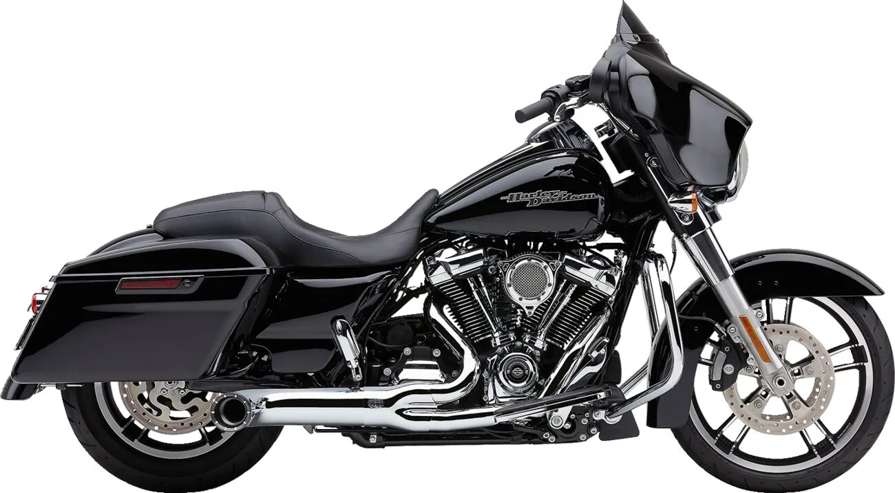 COBRA - Echappement TURNOUT 2 en 1 - Touring 17+ - Noir ou chrome - Image 3