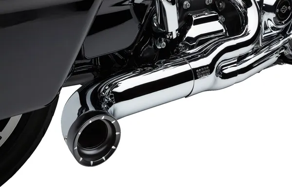 COBRA - Echappement TURNOUT 2 en 1 - Touring 17+ - Noir ou chrome - Image 4