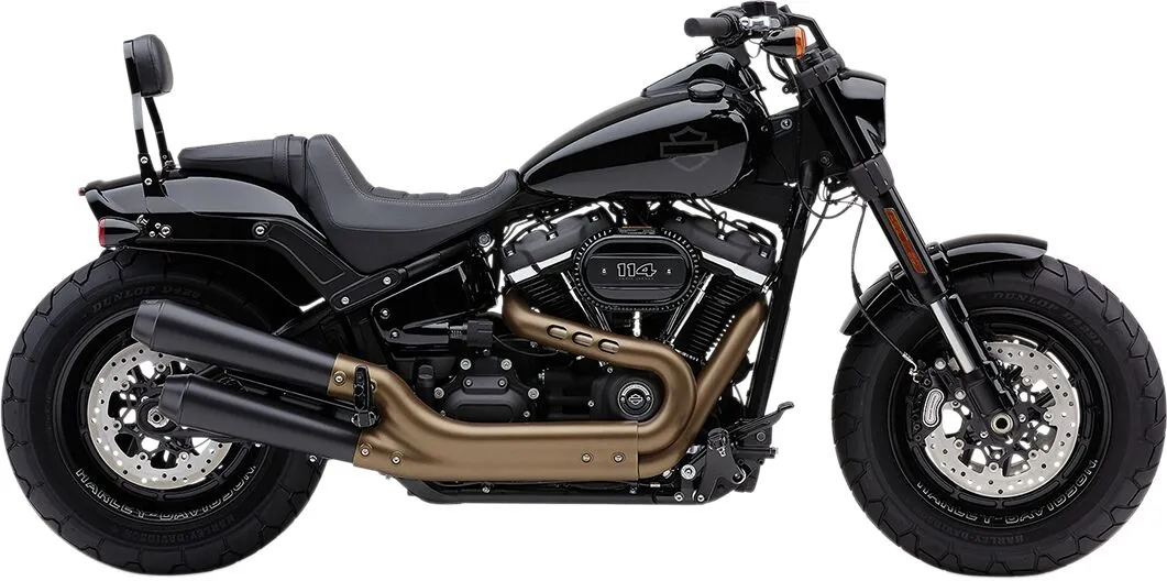 COBRA - Silencieux El Diablo - Fat bob 18+ - Noir