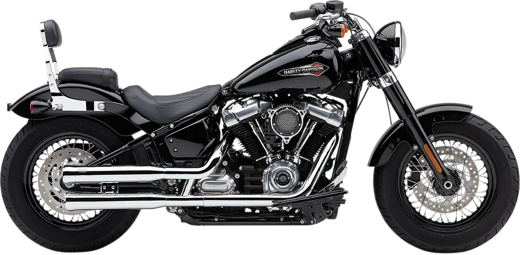 COBRA - Silencieux NH séries - Softail 18+ - Noir ou chrome - Image 2