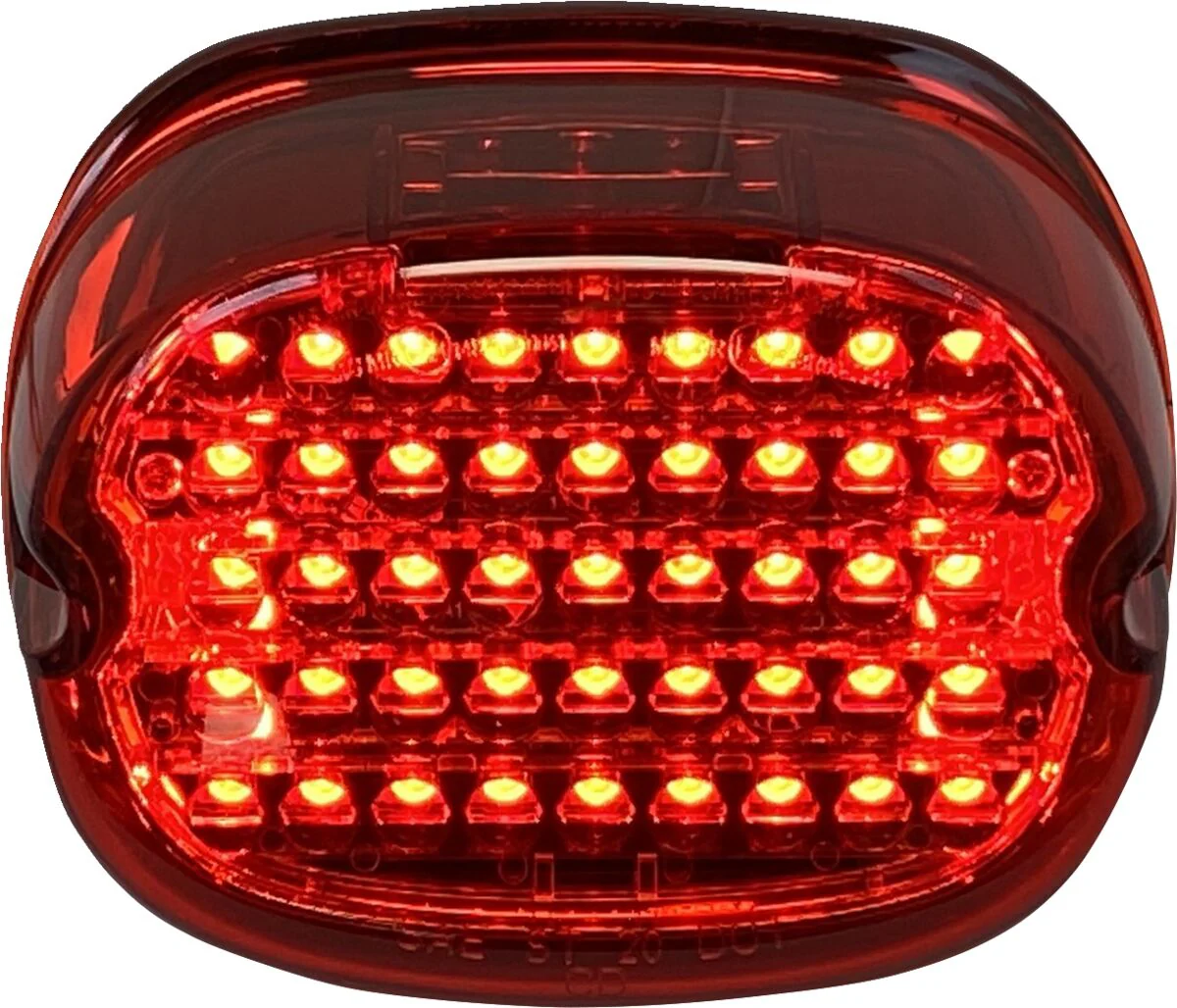 CUSTOM DYNAMICS Feu arrière low-profile à LED - sans éclairage de plaque - rouge - Image 2