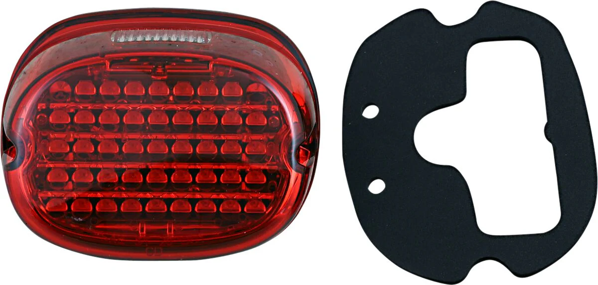 CUSTOM DYNAMICS Feu arrière low-profile à LED - avec éclairage de plaque - rouge - Image 4
