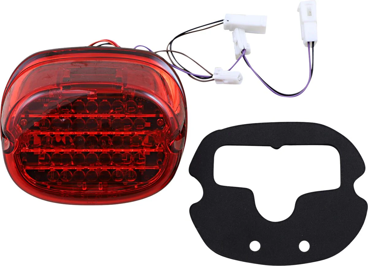 CUSTOM DYNAMICS Feu arrière LED profil bas avec clignotants intégrés - sans éclairage de plaque