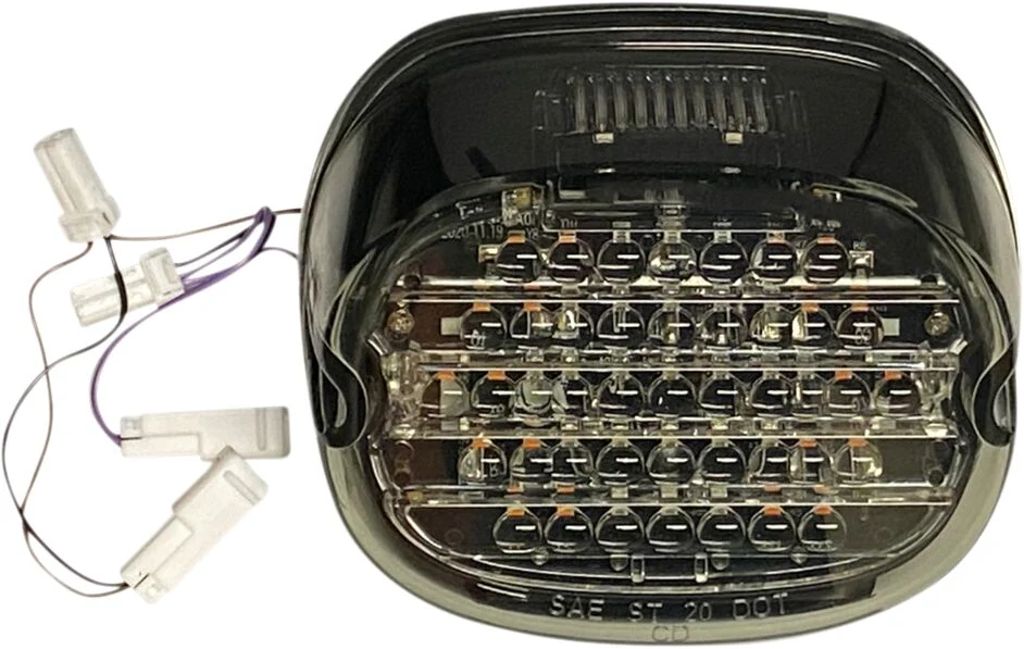 CUSTOM DYNAMICS Feu arrière LED profil bas avec clignotants intégrés - avec éclairage de plaque - Image 2