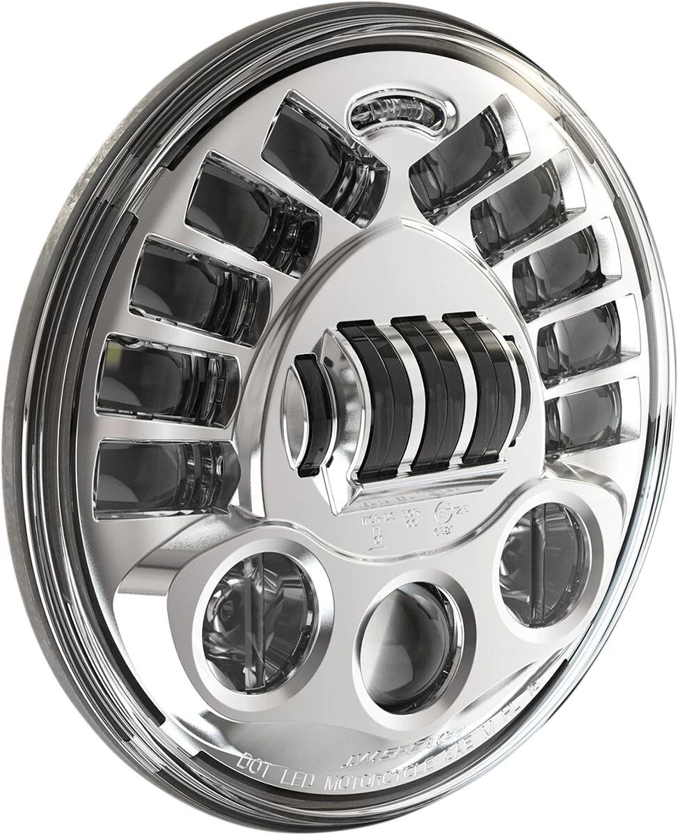 CUSTOM DYNAMICS Phare auto-directionnel ProBEAM - 5 3/4" - Chrome