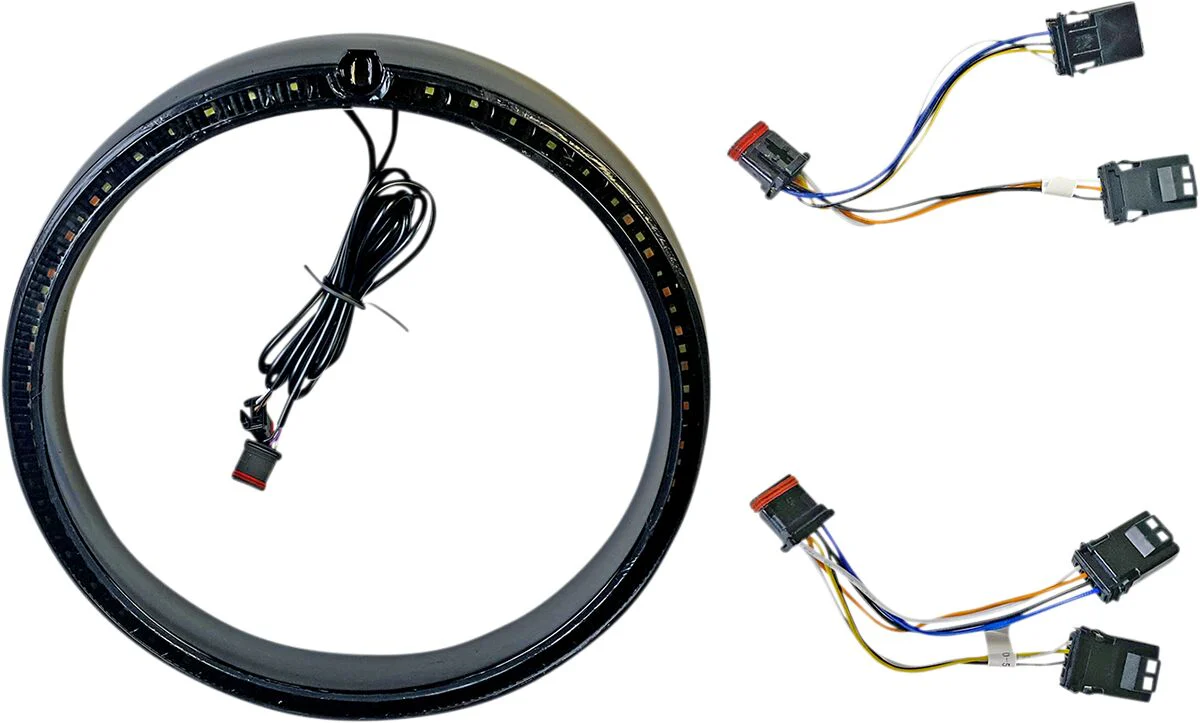 CUSTOM DYNAMICS Enjoliveur d'anneau de clignotant ProBEAM - Image 4