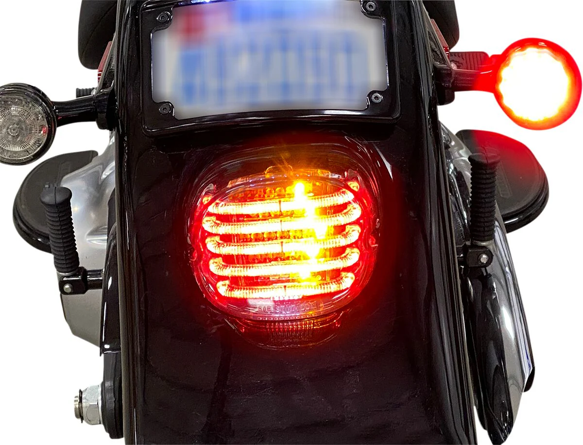 CUSTOM DYNAMICS Feux arrière LED ProBEAM intégrés profil bas avec clignotants auxiliaires