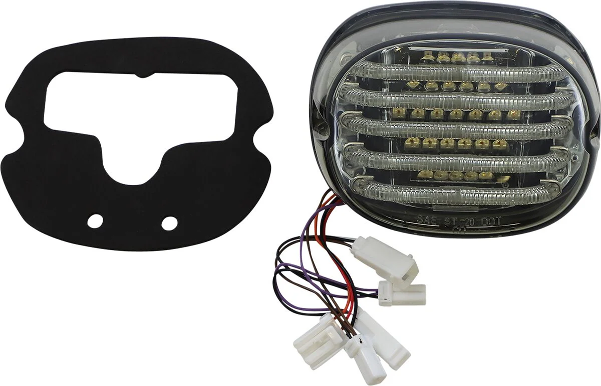 CUSTOM DYNAMICS Feux arrière LED ProBEAM intégrés profil bas avec clignotants auxiliaires - Image 2