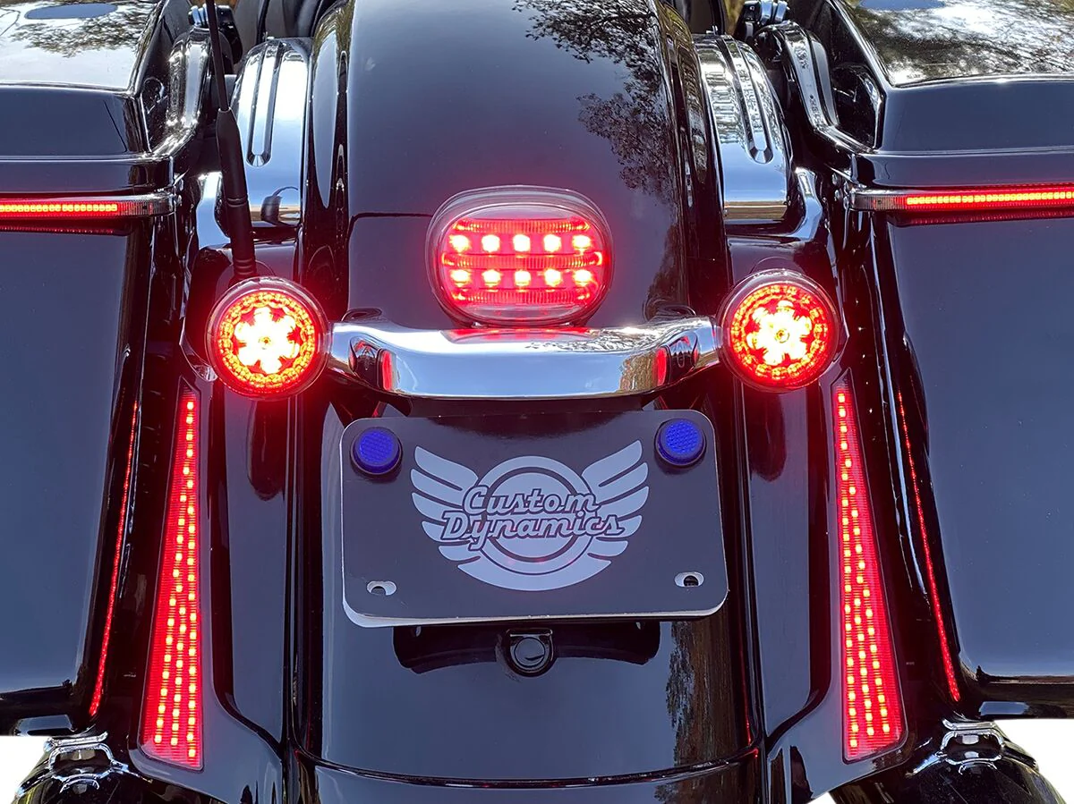 CUSTOM DYNAMICS Feu Arrière Additionnel ProBEAM Mini - Touring 14+ - rouge - Image 3