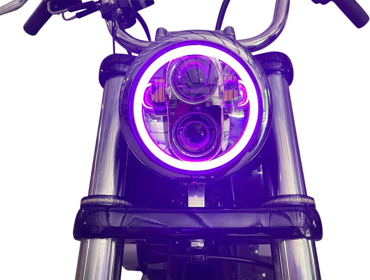 CUSTOM DYNAMICS Phare LED ProGLOW 5 3/4" avec halo à changement de couleur - Image 2