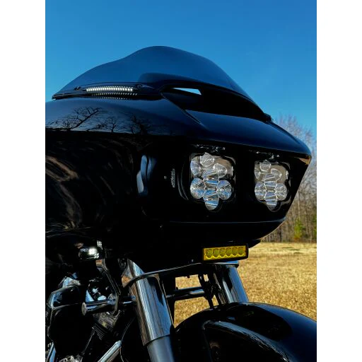 CUSTOM DYNAMICS Kit de phares haute efficacité Shark Demon 2 - Road glide 15+