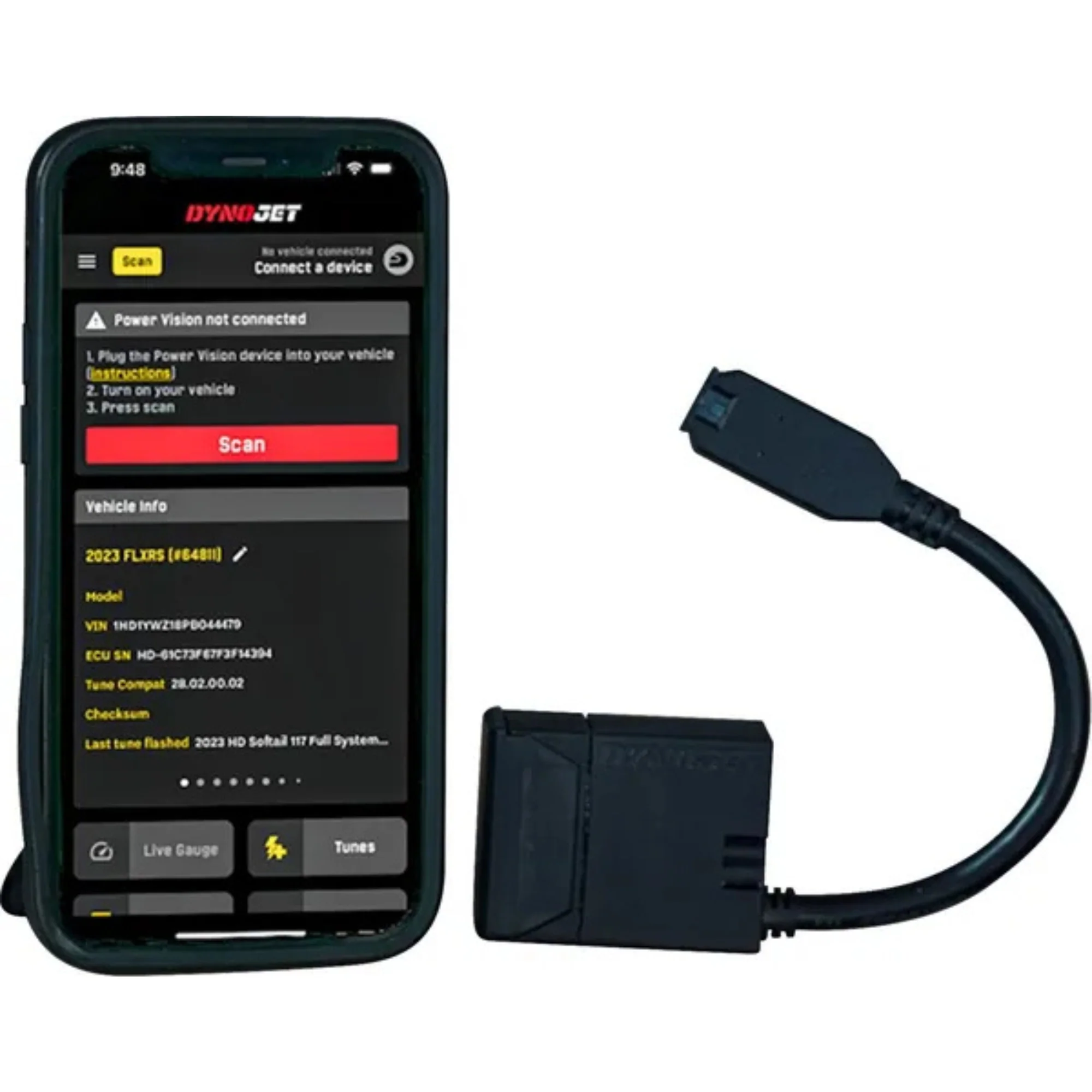 DYNOJET - Power Vision 4 - Compatible ECU G26 - Touring 23/24+ - Softail/Pan America/Sportster 25+