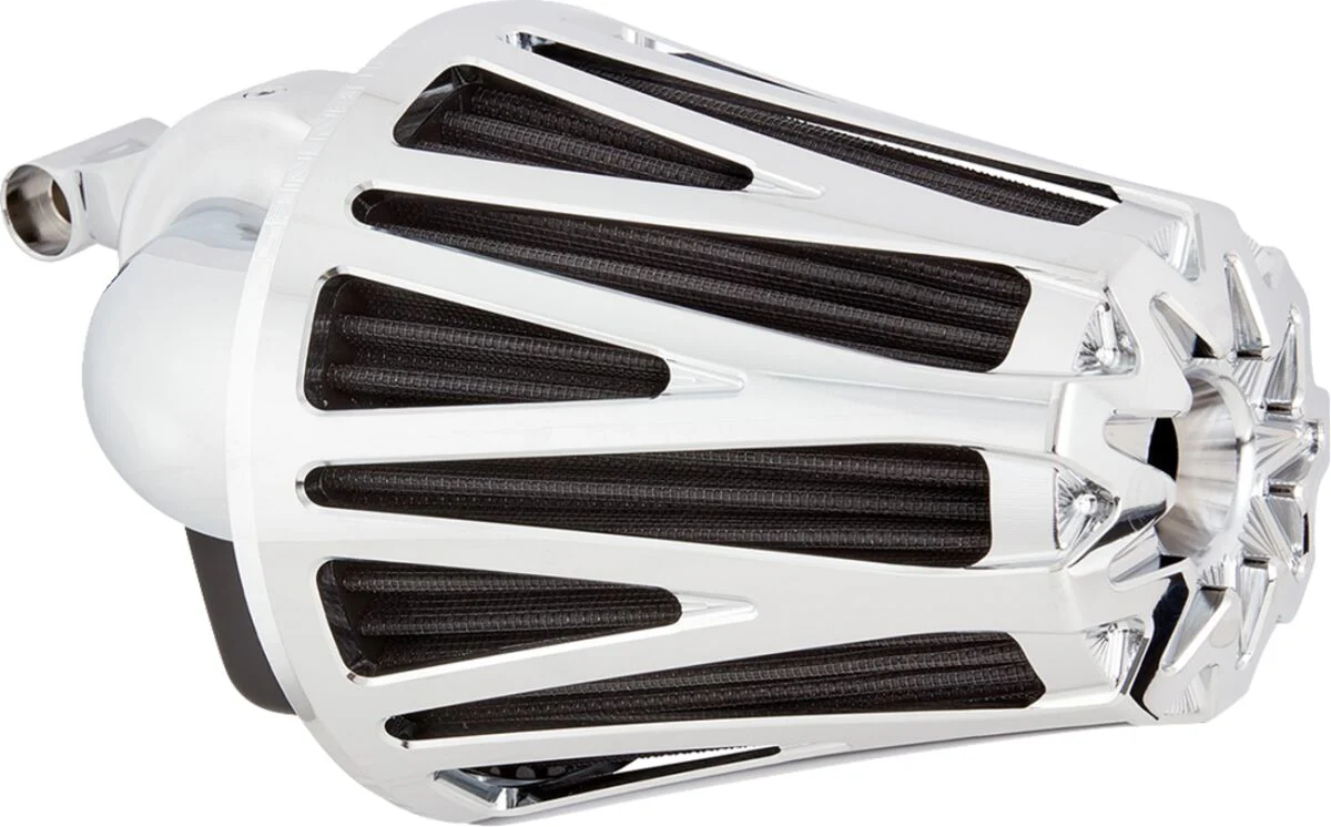 ARLEN NESS Filtre à air CrossFire Monster Sucker Chrome - Dyna/Softail/Touring 08-17 (Accélérateur électronique)