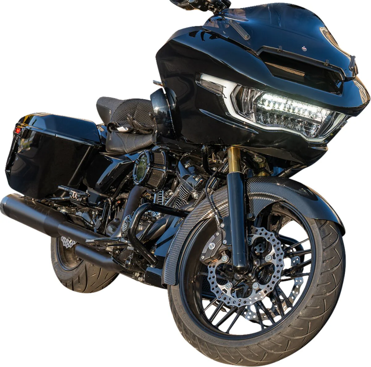 ARLEN NESS Garde-boue avant Fat Wrapper en fibre de carbone 21" - Image 4