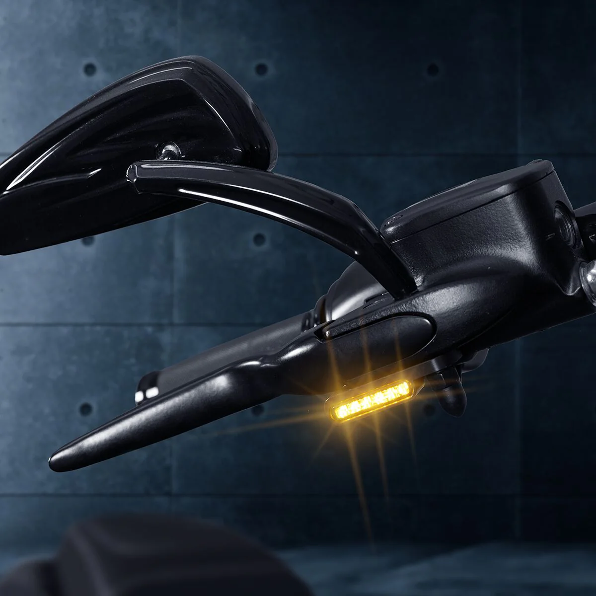 HEINZ BIKES Clignotants à LED pour guidon - Sportster 90-20 - clignotant ou clignotant et feu de position - Image 3