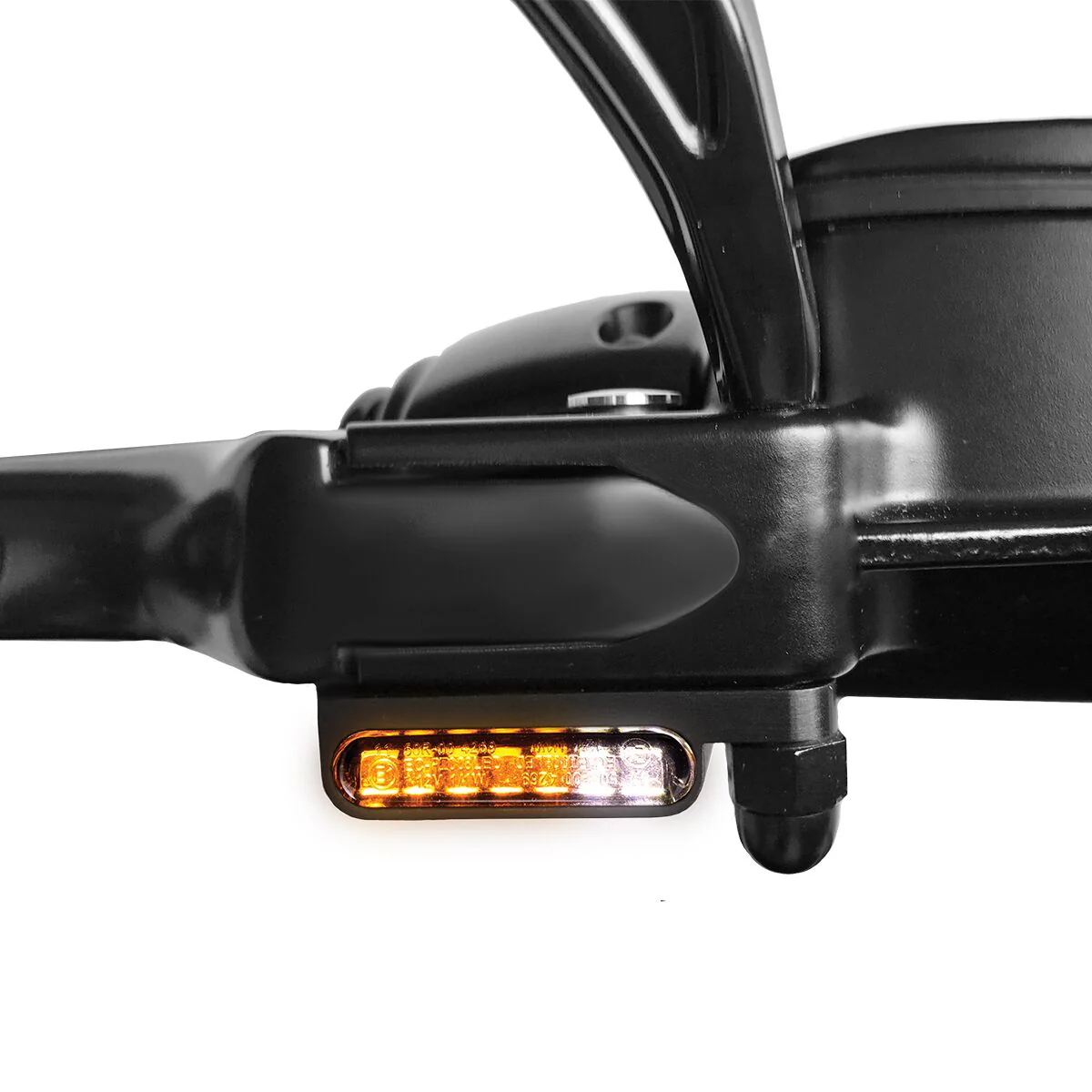 HEINZ BIKES Clignotants à LED pour guidon - Sportster 90-20 - clignotant ou clignotant et feu de position - Image 4