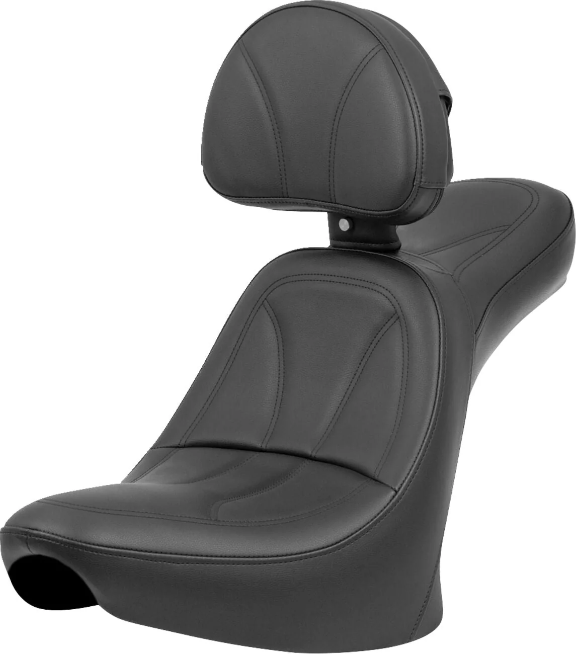 SADDLEMEN King selle 2 places avec dosseret - Softail 00-06
