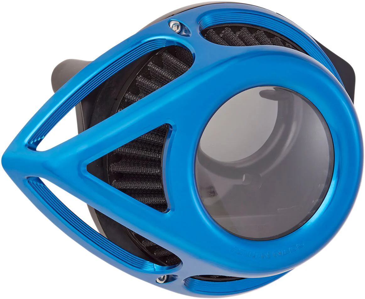 ARLEN NESS Filtre à air Clear Tear Bleu - Softail 18-24 / Touring 17-24 (Hors VVT)