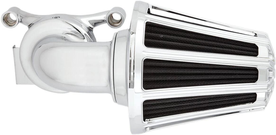 ARLEN NESS Filtre à air 10-Gauge Monster Sucker® Chrome - Softail 18-24 / Touring 17-24 (Hors VVT))