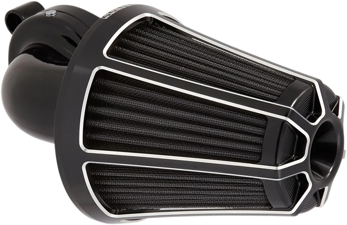 ARLEN NESS Filtre à air Beveled Monster Sucker® Noir - Dyna/Softail/Touring 08-17 (Accélérateur électronique)