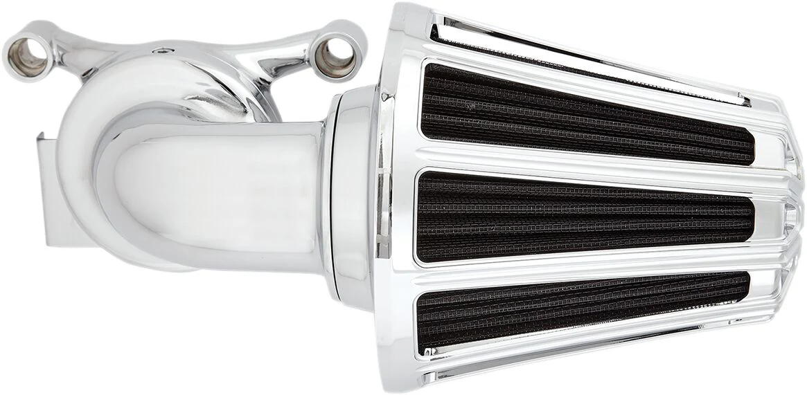ARLEN NESS Filtre à air 10-Gauge Monster Sucker® Chrome - Dyna/Softail/Touring 99-17 (Accélérateur à câble)