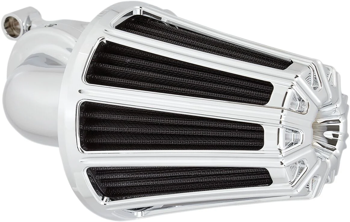 ARLEN NESS Filtre à air 10-Gauge Monster Sucker® Chrome - Softail 18-24 / Touring 17-24 (Hors VVT)) - Image 3