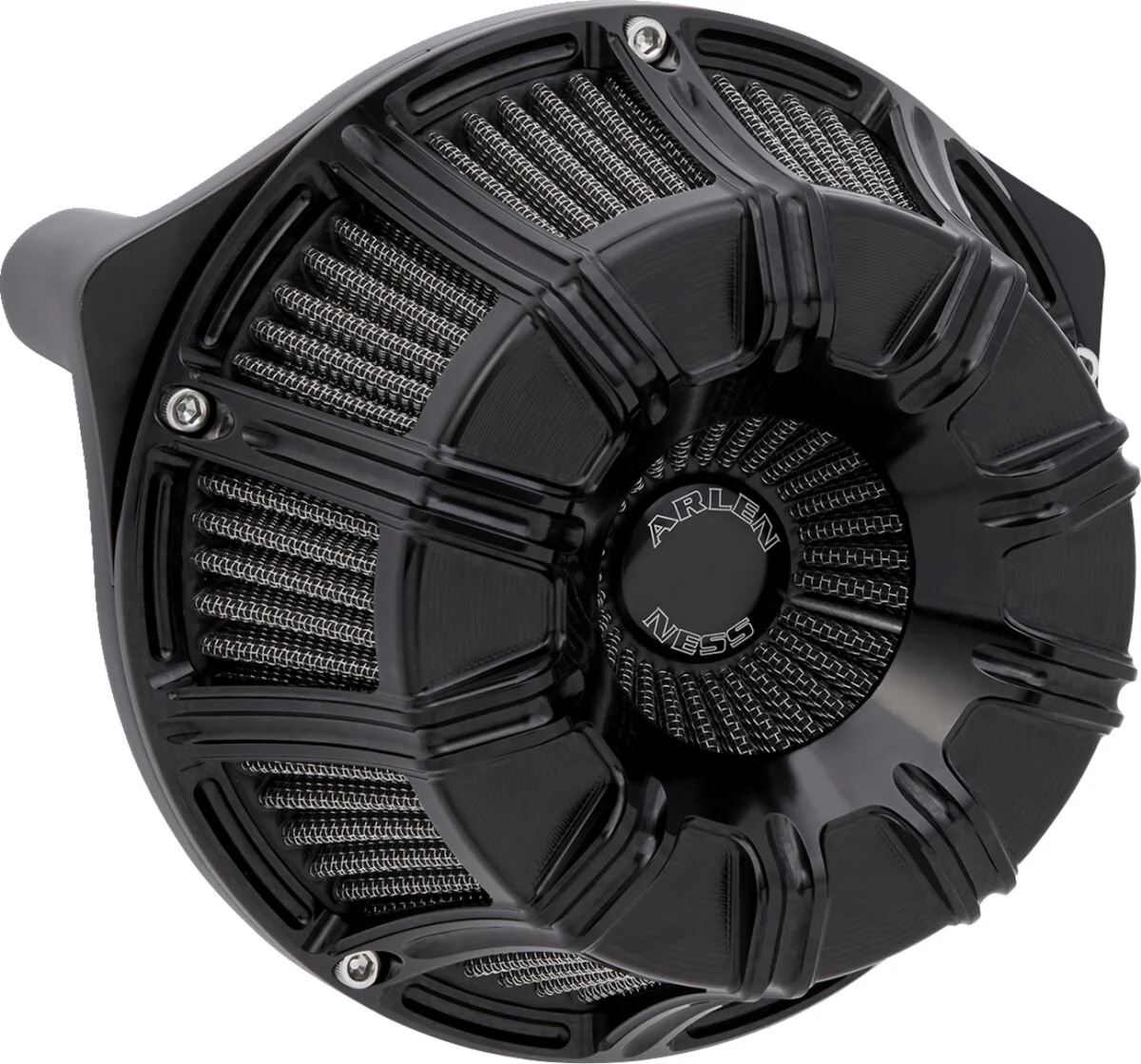 ARLEN NESS Filtre à air série Inverted Noir - Softail/Touring 25+ (FLHX-FLTRX 24+ VVT 23+)
