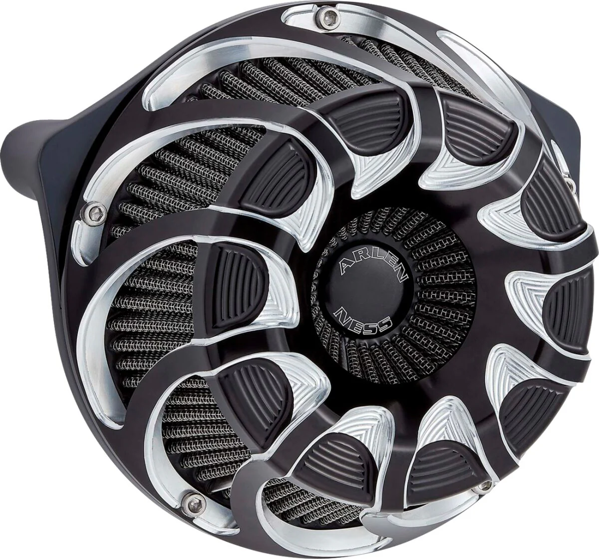 ARLEN NESS Filtre à air série Inverted Contrast Cut - Softail/Touring 25+ (FLHX-FLTRX 24+ VVT 23+)