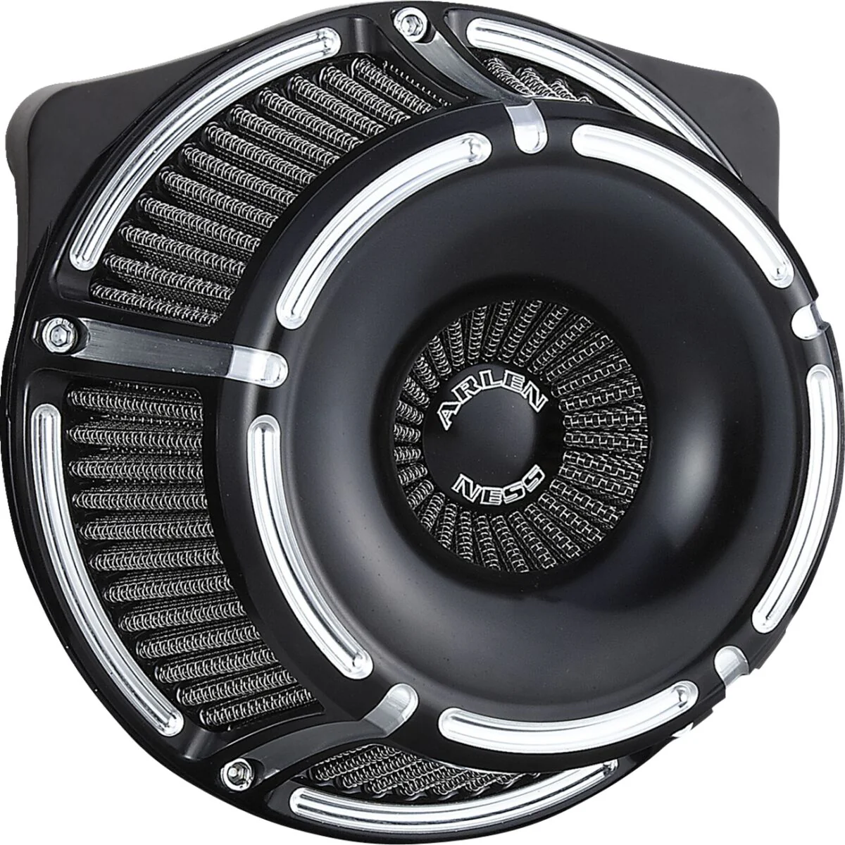 ARLEN NESS Filtre à air série Inverted Contrast Cut - Softail/Touring 25+ (FLHX-FLTRX 24+ VVT 23+)