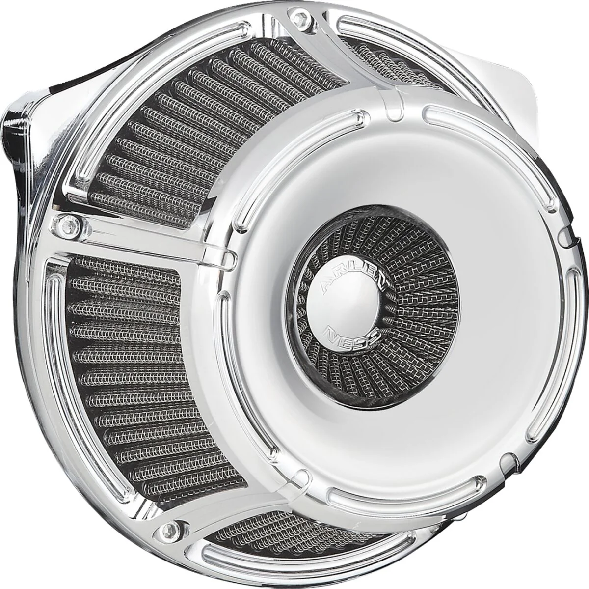 ARLEN NESS Filtre à air série Inverted Chrome - Softail/Touring 25+ (FLHX-FLTRX 24+ VVT 23+)