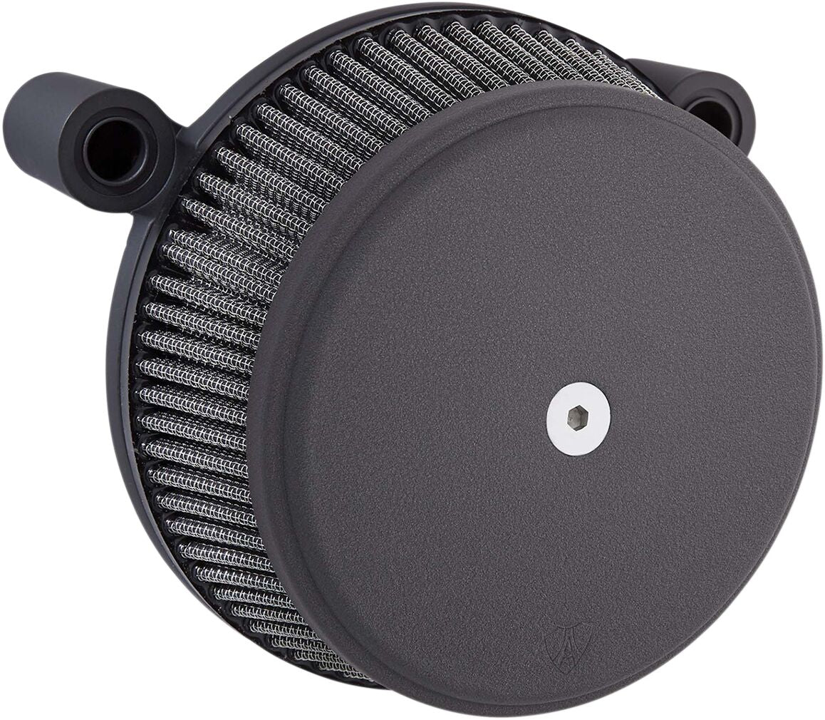 ARLEN NESS Filtre à air Big Sucker™ Stage 1 Smooth Noir - Carburateur CV - Big twin 92-99