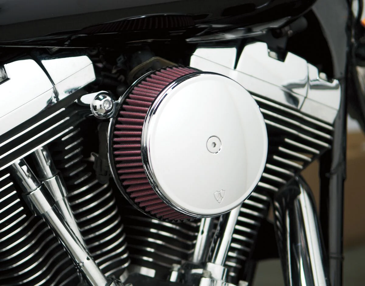 ARLEN NESS Filtre à air Big Sucker™ Stage 1 Smooth Chrome - Dyna/Softail/Touring 08-17 (Accélérateur électronique) - Image 2