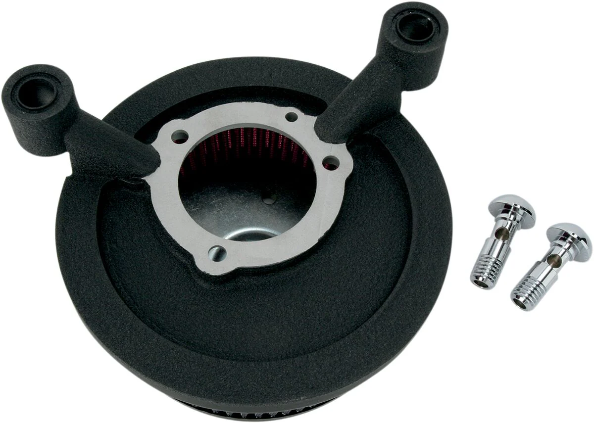 ARLEN NESS Filtre à air Big Sucker™ Stage 1 Smooth Noir - Carburateur CV - Big twin 92-99 - Image 3
