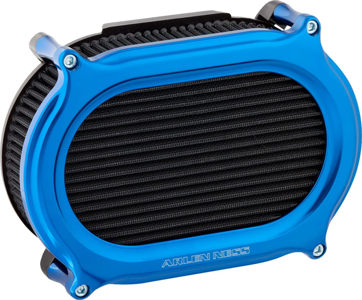 ARLEN NESS Filtre à air Stage II Bleu - Softail 18-24 / Touring 17-24 (Hors VVT)