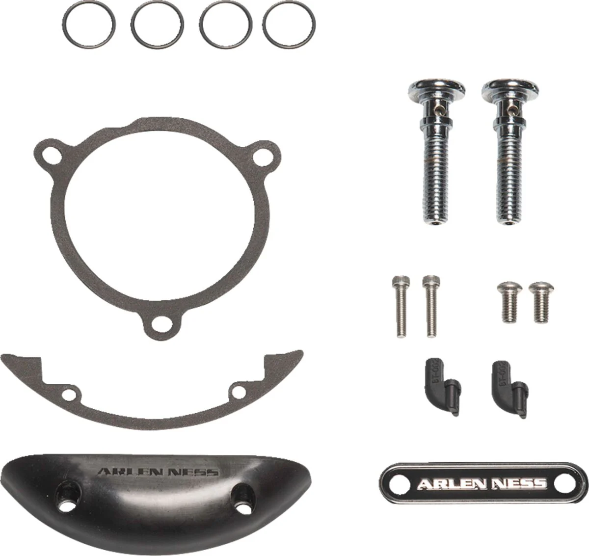 ARLEN NESS Kit de montage filtre à air Inverted Chrome - Softail 18-24 / Touring 17-24 (Hors VVT)