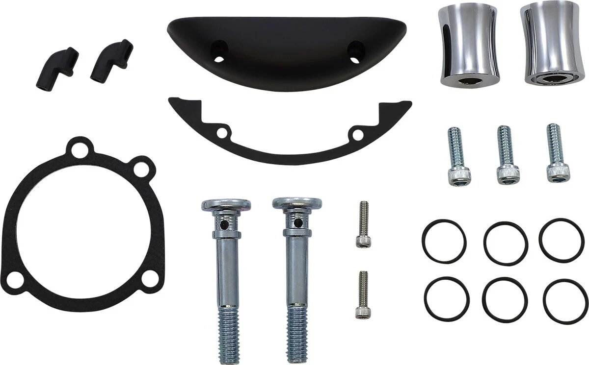 ARLEN NESS Kit de montage filtre à air Inverted Chrome - Dyna/Softail/Touring 08-17 (Accélérateur électronique)