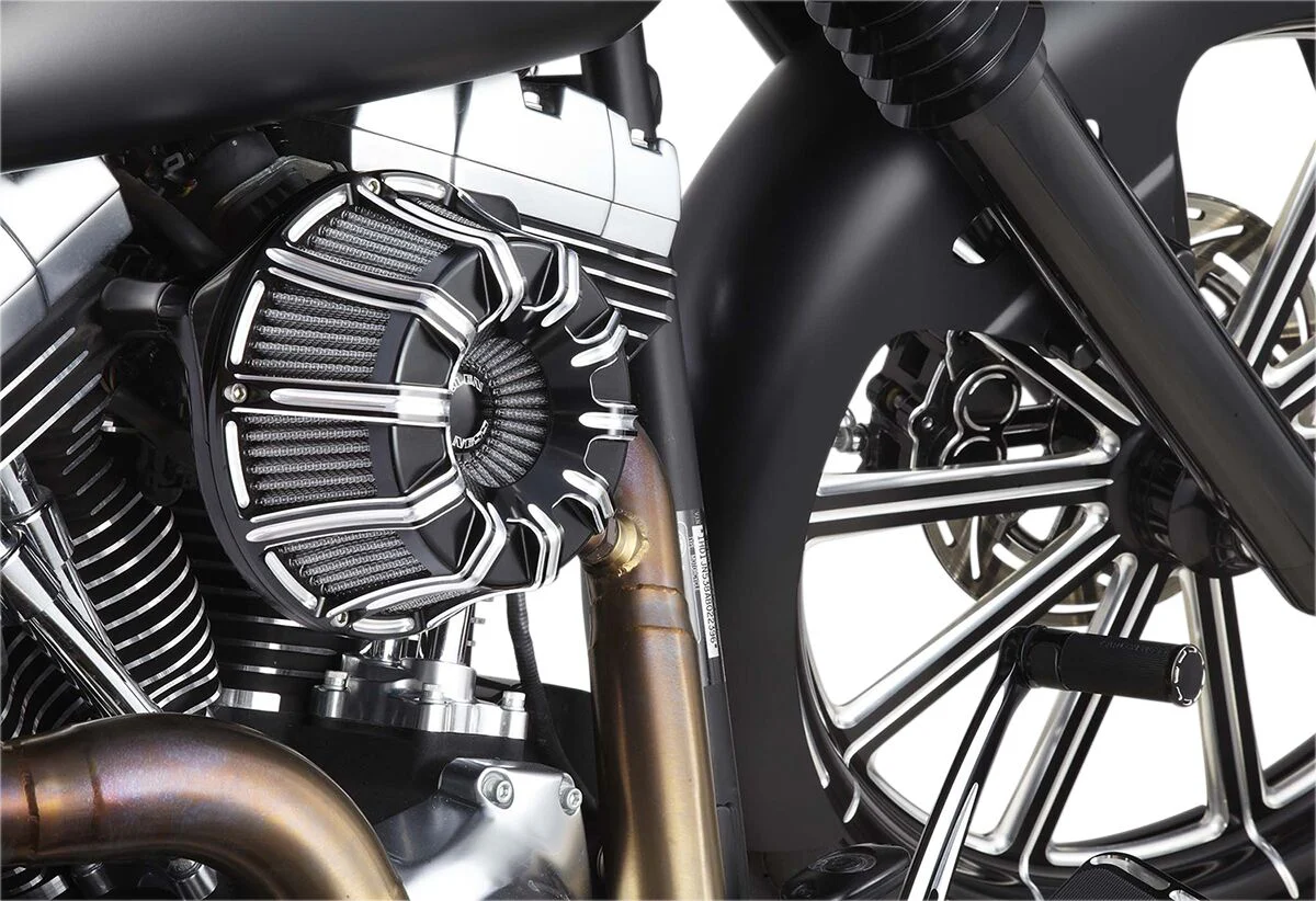 ARLEN NESS Filtre à air 10-Gauge Inverted Series Contrast Cut - Softail 18-24 / Touring 17-24 (Hors VVT) - Image 3