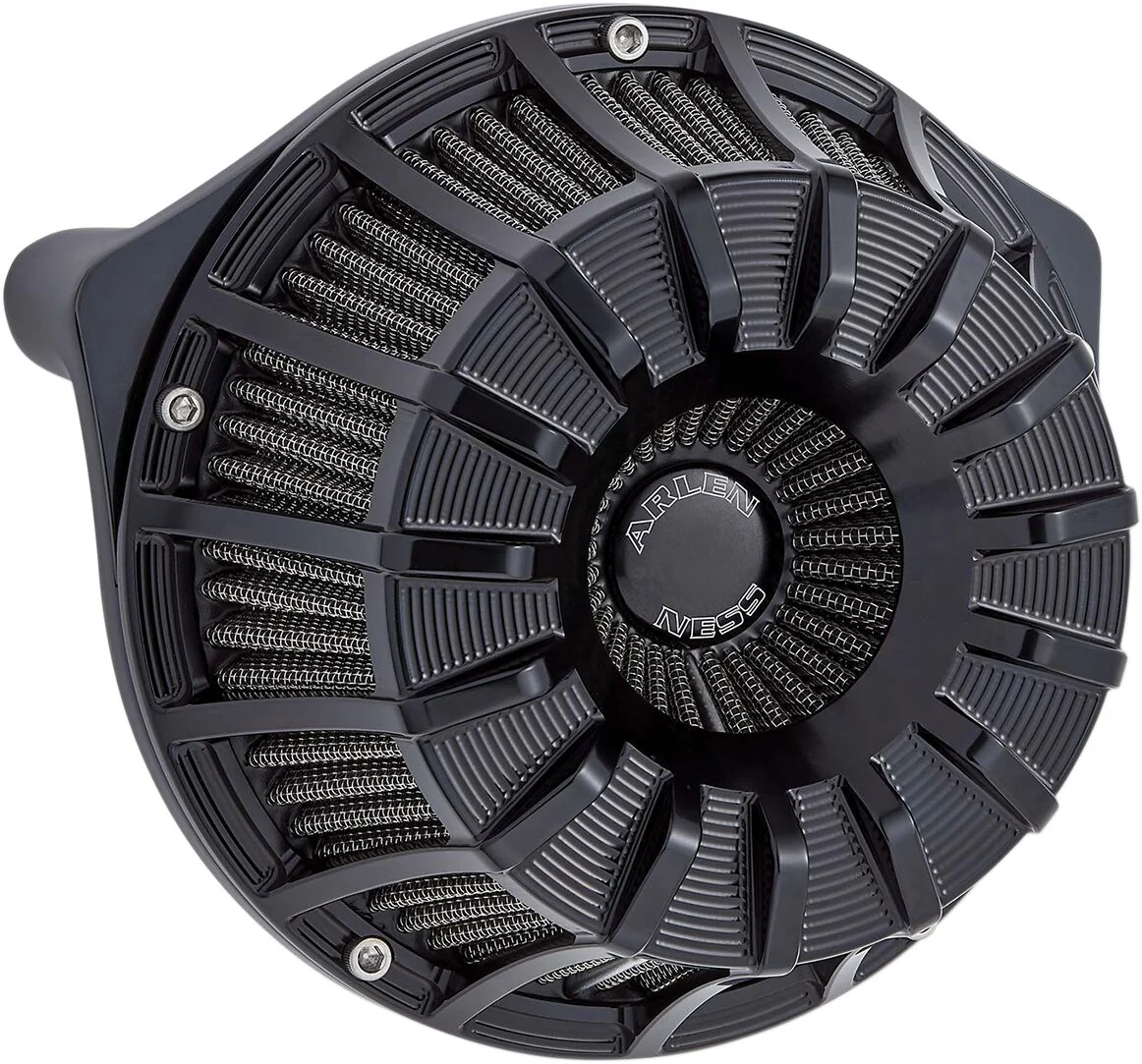ARLEN NESS Filtre à air Inverted 15 Spoke Noir - Dyna/Softail/Touring 08-17 (Accélérateur électronique)